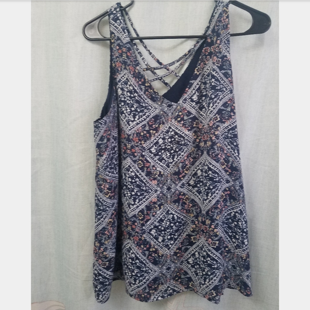 Floral Print Tank